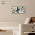 thumbnail image 3 of Art Remedy Pastel Hue Abstract Canvas, 12" x 12", Black Frame, Hint of Mint III Set, 3 of 5