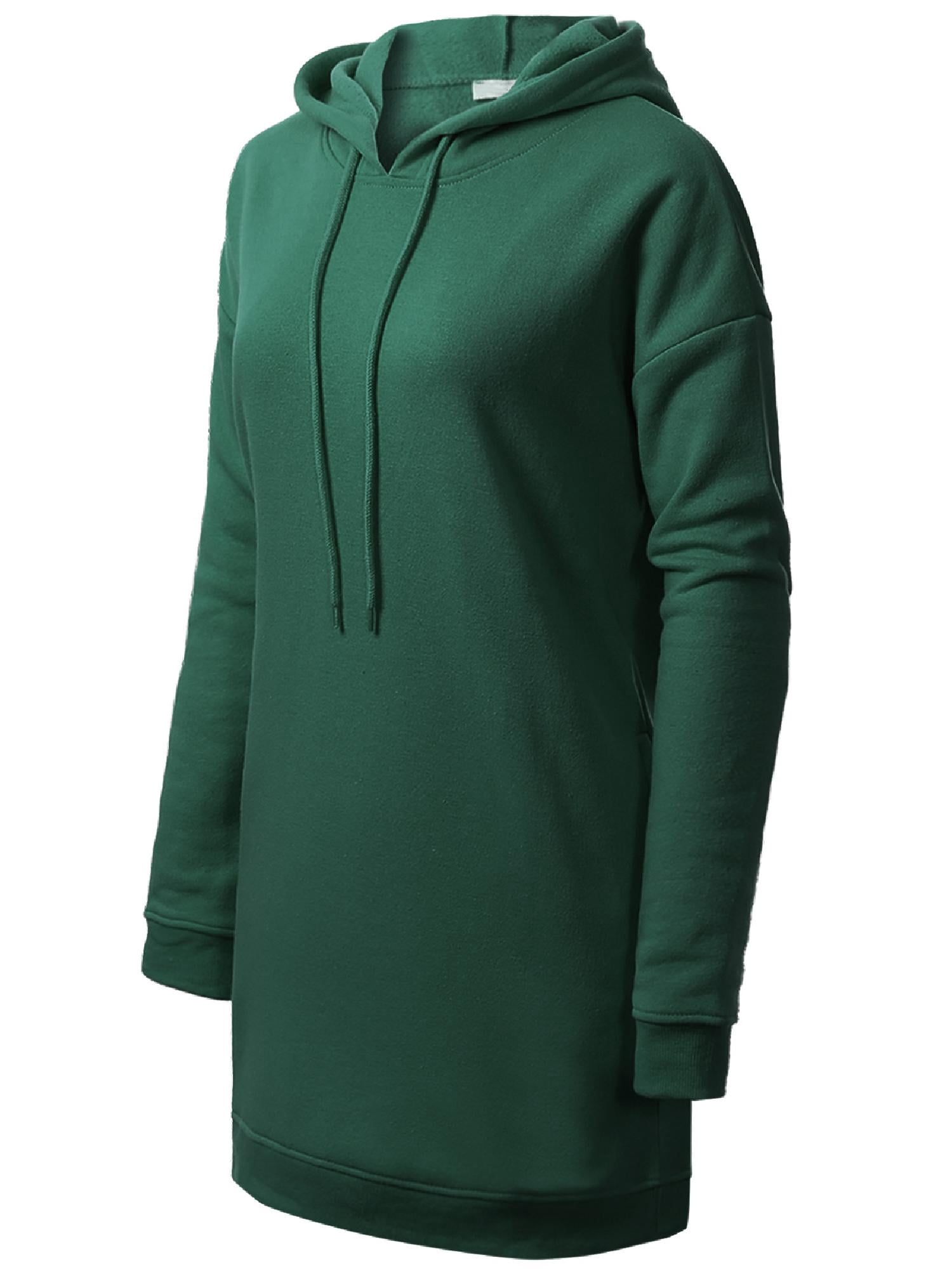 MixMatchy Women's Casual Oversized Long Sleeve Fleece Hoodie Sweatshirts Loose Hooded Pullover Tunic (S~3X)