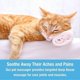 thumbnail image 3 of Pet Massager for Dogs and Cats - Electric Massage Tool - Head and Back Tension with Four Rotating Massage Heads, 3 of 5