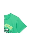 thumbnail image 2 of Hello Kitty Feeling Lucky Girls St. Patrick's Day Crewneck Short Sleeve T-Shirt, Sizes 4-16, 2 of 3