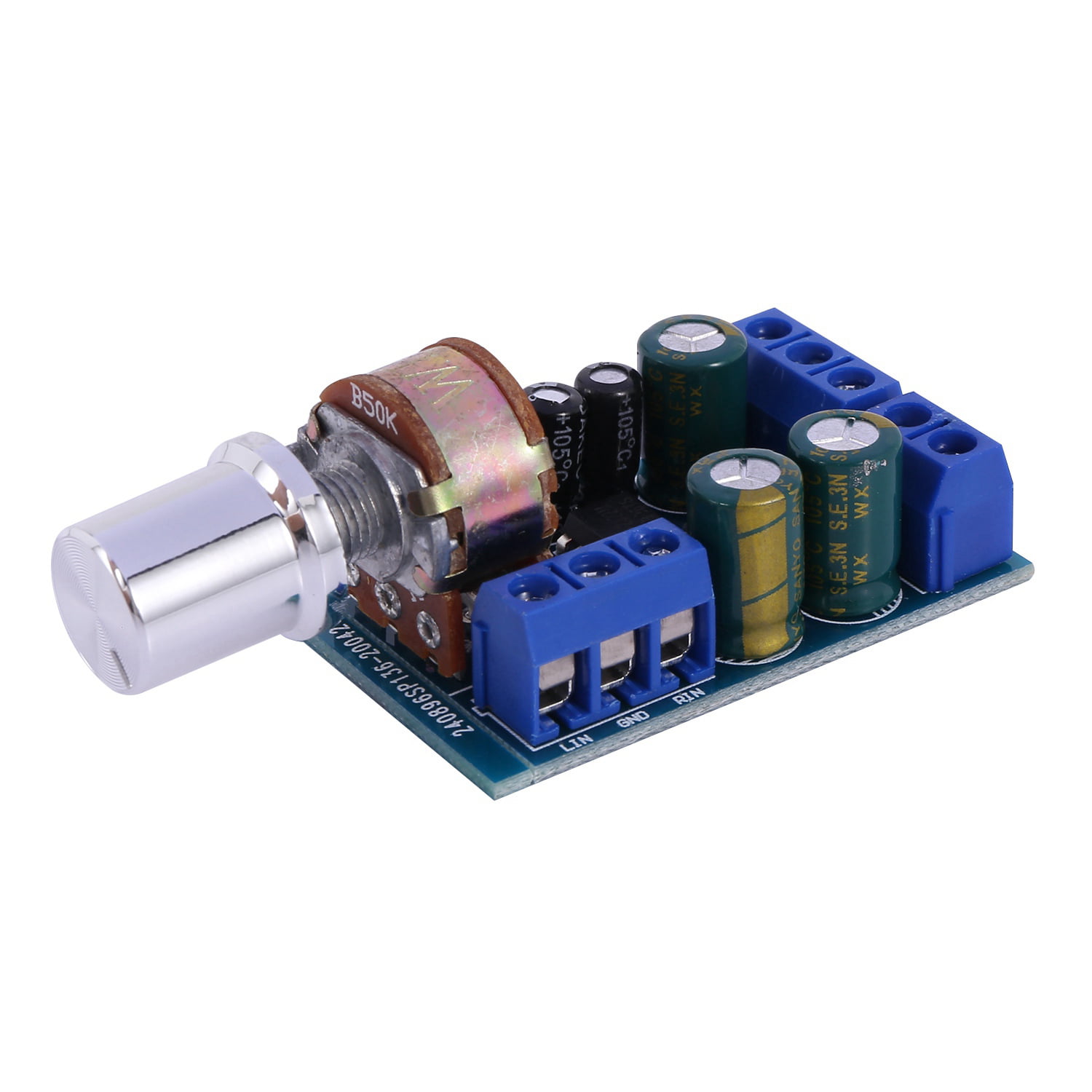TDA2822M Mini 2.0 Channel 1W×2 Stereo Audio Power Amplifier Board DC 5V 12V CAR 
