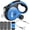 Blue, variant on 26Ft Retractable Dog Leash for Dog Up to 110lbs, Tangle Free Walking Leash, Heavy Duty Nylon Tape with Chew Proof Cable | LED Light | Dispenser | Poop Bags, Quick Lock Braking & Non-Slip Handle (Red)