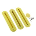 thumbnail image 2 of Conector de surf shamjiam 3pcs Set 5.9 X 1.2 X 0.7 pulgadas PVC amarillo, 2 of 9