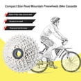 thumbnail image 4 of Greeniant Cassette de bicicleta, mano de obra de carretera, estructura de acero reemplazada, Cog, instalación práctica, piezas mejoradas huecas, volante Ciclismo Greeniant OD027295-00, 4 of 6