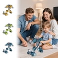 thumbnail image 1 of Vacemry under $5 3Pcs Transformable Robot Car, Mecha Robot Vehicle with Inertia Power and Manual Transformation, Cool Engineering Truck Model for Boys, Durable Exquisite Craftsmanship, 1 of 9