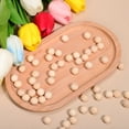 thumbnail image 5 of 300pcs Unfinished Wood Balls Small Craft Balls Wooden Beads No Holes Home Decorations, 5 of 6