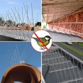 thumbnail image 5 of Solución para disuadir a las aves, pinchos antipalomas de acero inoxidable, preensamblados para uso inmediato, resistentes a la intemperie, protección eficaz contra las aves, incluidos gorriones,, 5 of 5