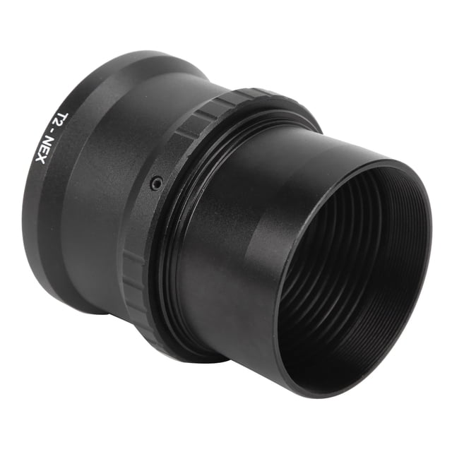 Metal 2in Astronomical Telescope T Mount Tube Ring Adapter for E Mount Mirrorless Camera