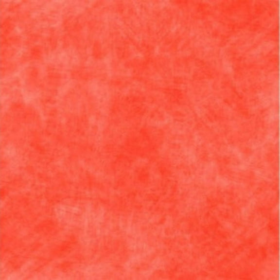 108in Cotton Fabric Coral Grunge Paint - shipping included!