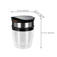 thumbnail image 2 of Raindrops Manual Vegetable Chopper Fruit And Veggie Chopper Compact Transparent 1Set, 2 of 8