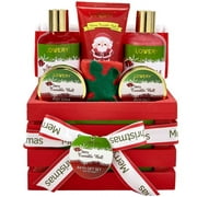 Bath & Body Christmas Gift Basket - Cherry Twinkle Bell Spa