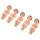thumbnail image 1 of Baby Jesus Figurine Mini Resin Statue for Christmas Decor with Craftsmanship and Holy Symbolism 5 Pieces, 1 of 5
