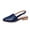 Blue, variant on OAVQHLG3B Wedge Sandals for Women Women's Pointed Flat Shoes Weave Casual Shoes Solid Comfortable Sandals Shoes