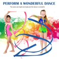 thumbnail image 3 of Unatoiry 6x Exquisite Craft Ribbon For Gymnastics And Dance Performances Flexible Joint Gymnastics Ribbon 1Set, 3 of 6