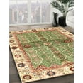 thumbnail image 2 of Ahgly Company Indoor Rectangle Abstract Brown Gold Oriental Area Rugs, 6' x 9', 2 of 6