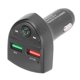 thumbnail image 5 of Transmisor FM inalámbrico, adaptador Bluetooth 5.0 para automóvil, adaptador de radio inalámbrico dual, kit para automóvil, llamadas manos libres, cargador para automóvil, funciones de vanguardia, 5 of 9