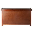 thumbnail image 5 of Winsome Wood Verona 4-PC Set, Storage Bench & 3 Foldable Baskets, 5 of 9