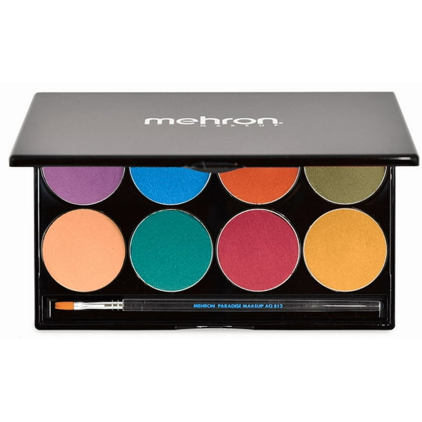 Paleta de maquillaje Mehron Paradise AQ 8 Color Palette Nuance
