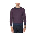 thumbnail image 1 of Nautica suéter de rayas finas para hombre, azul, XX-Large, 1 of 1