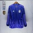 thumbnail image 1 of Jersey Argentina | Camisa Morada De Manga Larga De Visitante 2023 Con " Alta Calidad ", 1 of 3