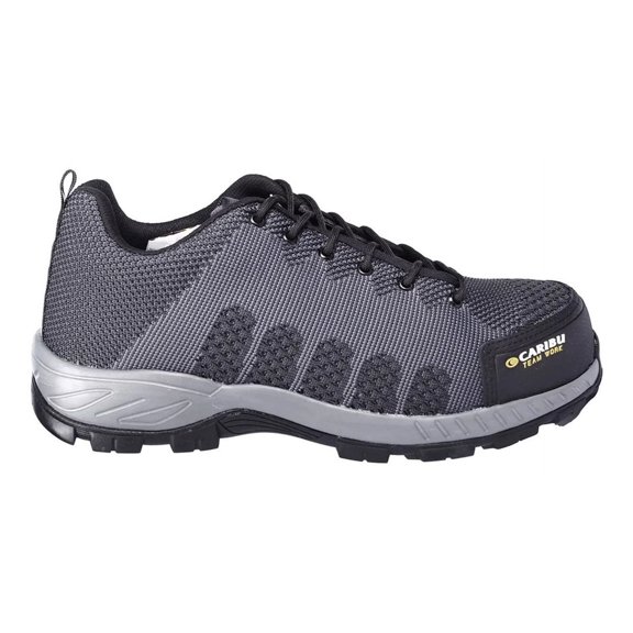 Tenis Choclo Industrial Caribu 325 Gris Gris Con Casco