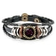 thumbnail image 2 of Pulseras para mujer, regalos para mujer, pulsera de 12 constelaciones, pulsera de cuerda de cuero, pulsera de cuerda tejida a mano para hombre y mujer, pulsera de cadena punk., 2 of 2