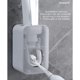 thumbnail image 2 of Dispensador de pasta de dientes automático montado en la pared, exprimidor autoadhesivo, soporte de pasta de dientes para baño, blanco Feliz Sencillez, 2 of 5