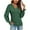 Olive Green, variant on Odeerbi Shirts for Women Oversized T-Shirts Long Sleeves Spring Autumn V-Neck Solid Color 2025 Casual Loose Top Khaki