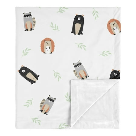 UPC: 0846480087991 | Woodland Pals Security Baby Blanket by Sweet Jojo Designs