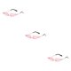 thumbnail image 4 of Gafas de sol Qarigey sin marco Tonos duraderos A Prueba de viento Llama Transpirable Fuego Impermeable Rosa, 4 of 6