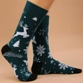 thumbnail image 4 of Frolicking Reindeer Socks from the Sock Panda (Adult Large - Men's Shoe Sizes 8-12), 4 of 4