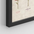 thumbnail image 5 of PixonSign Framed Wall Art Vintage Floral Birth Month Botanical Prints Antique Flower Illustrations Posters, Set of 4 Multicolor Nature Wilderness Canvas Prints for Home Decor - 8"x10" Black, 5 of 5