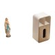 thumbnail image 1 of Estatua de Lutero,Colección religiosa de estatuas de la Virgen María,Figura de resina y la Dama de Lutero,caja de pañuelos,Caja de pañuelos de piel sintética para dormitorio, 1 of 8