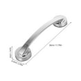 thumbnail image 2 of Beaupretty Safety Shower Grab Bar Abs Silver 1Pack Wall Mounted Bathtub Handrail, 2 of 8