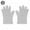 Gray - Bear Print (2pcs), variant on Extra Long Silicone Oven Mitts, High Heat Resistant 500°F Cooking Gloves with Non-Slip Honeycomb Grip, Waterproof & Flexible Kitchen Mitts for Baking, Grilling & Microwave, Stone Hearth Grey