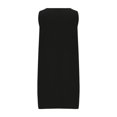 thumbnail image 3 of SMihono Mini Dresses for Women Loose Fit Sleeveless Dress for Women Cute Summer Dresses Dresses Solid Color Swing Dress Tunic Dresses Black 8, 3 of 4