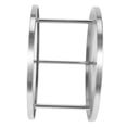 thumbnail image 4 of 2X Spice Rack Stainless Steel Organizer Tray 360 Degree Turntable Rotating 2 Stand, 4 of 5