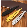 thumbnail image 2 of Er na Men's Shaving Knife Straight Edge Razors Professional BarberShop Beard Cutter Manual Shaver Stainless Steel Shaver Rack, 2 of 9
