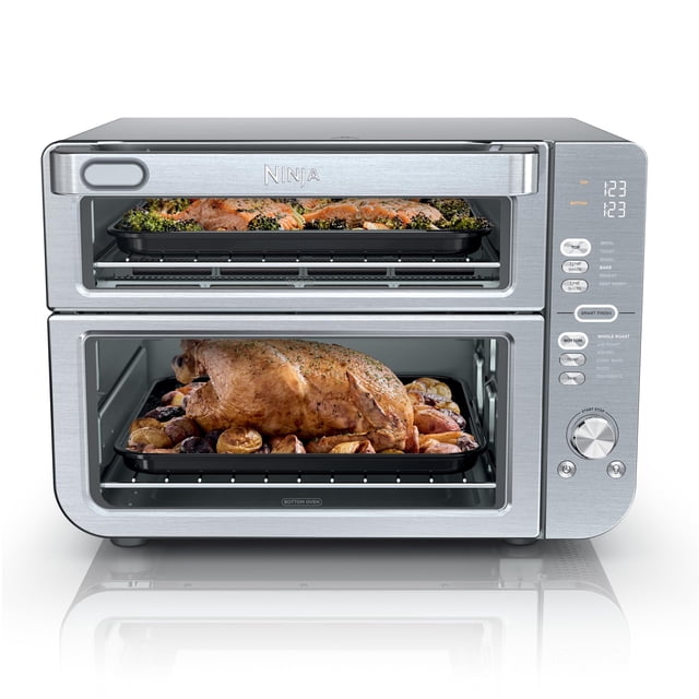 Reacondicionado Horno de sobremesa y freidora Ninja Double Stack XL DCT601