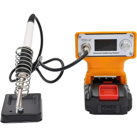 858D Hot Air Rework Station, 700W 110V SMD Soldering Station with 3 Air Nozzles, Electric Rework Solder Desoldering Heat Gun Station For SMD SMT Welding Soldering Repair Tool