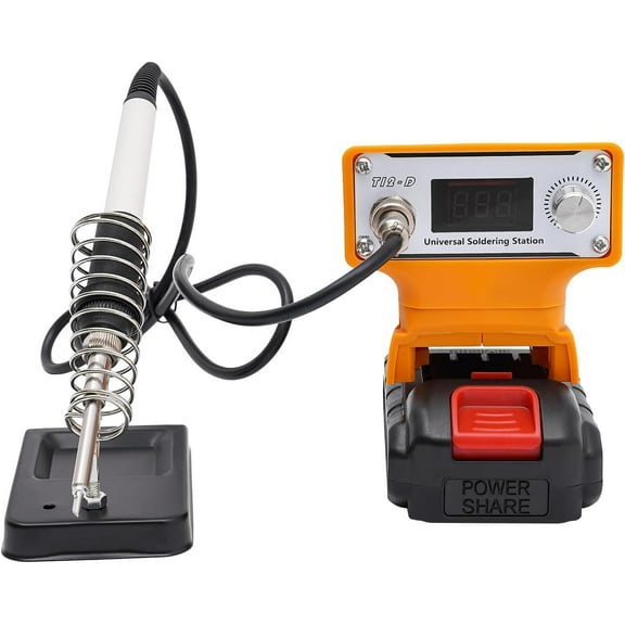858D Hot Air Rework Station, 700W 110V SMD Soldering Station with 3 Air Nozzles, Electric Rework Solder Desoldering Heat Gun Station For SMD SMT Welding Soldering Repair Tool