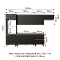 thumbnail image 3 of Cocina Integral Completa Modular Madesa Reims 320cm NN 02, 3 of 5