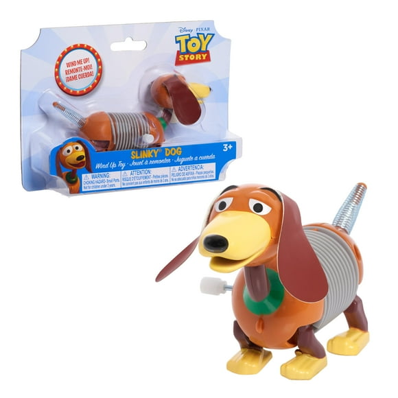 Just Play Jouet Slinky de DisneyPixar, Jouet à Remonter Slinky de Toy Story, Jouet Anti-Stress pour Enfants de 3 Ans et Plus
