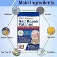thumbnail image 5 of Nail Repair Patch, Fungal Nail Treatment, 124 Cracked Nail Repair, Waterproof and Breathable Foot Care Plasters, 5 of 5