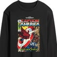 thumbnail image 3 of Marvel Captain America: Brave New World - Comic Book Issue 4 - Men's Long Sleeve Graphic T-Shirt, 3 of 5
