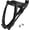 black, variant on ZONKIE Lightweight Plastic Bike Water Bottle Cage, Road Mountain Electric Bikes Compatible