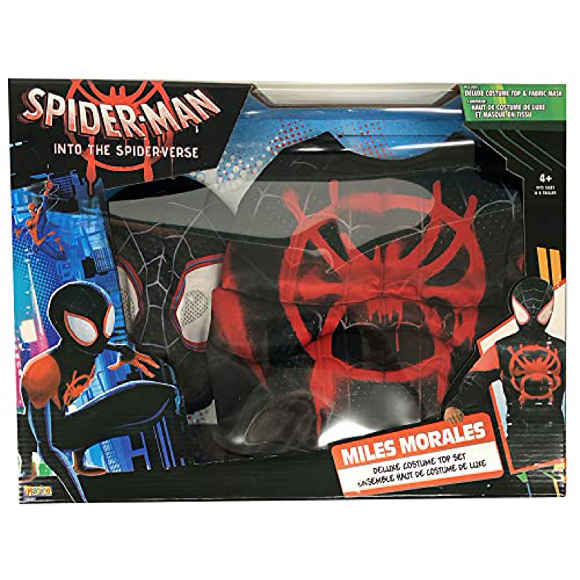 Spider-Man Deluxe Costume Box Set Into Miles Morales The Spider-Verse Boys  4-6 | Walmart Canada