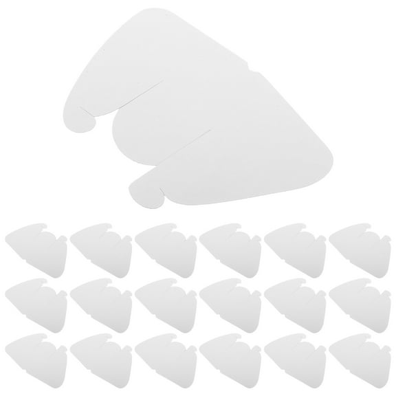 GOOHOCHY  25 Pcs Baseball Hat Inner Dome Hats Insert Fit Cap Dad Man White