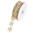 thumbnail image 2 of Foil Ribbon 1Pack Holiday Decoration For Craft Enthusiasts 1000.00X2.80X0.10CM Elegant And Pliable, 2 of 4