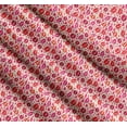 thumbnail image 3 of Soimoi White Cotton Cambric Fabric Heart & Lips Women Print Sewing Fabric Yard 56 Inch Wide, 3 of 7